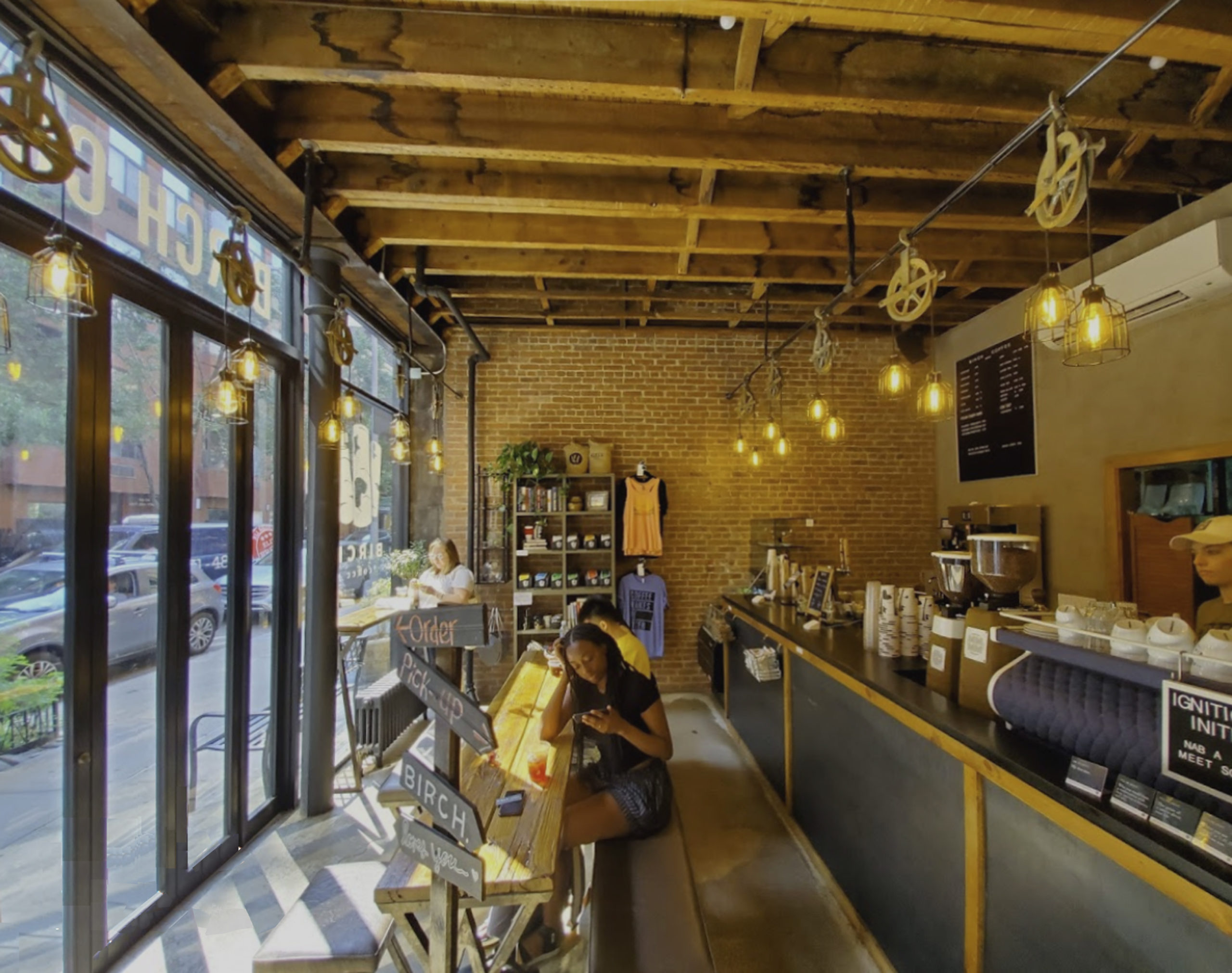 Birch Coffee, New York, NY Jeffrey Kamen Architect