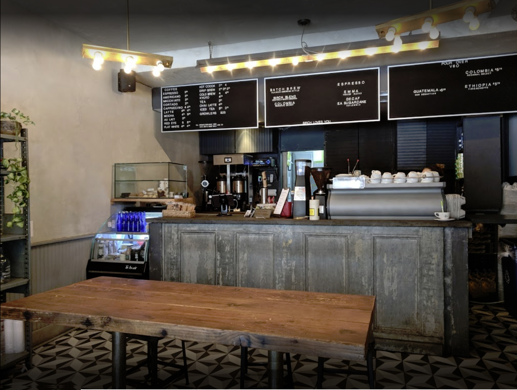 Birch Coffee, New York, NY Jeffrey Kamen Architect