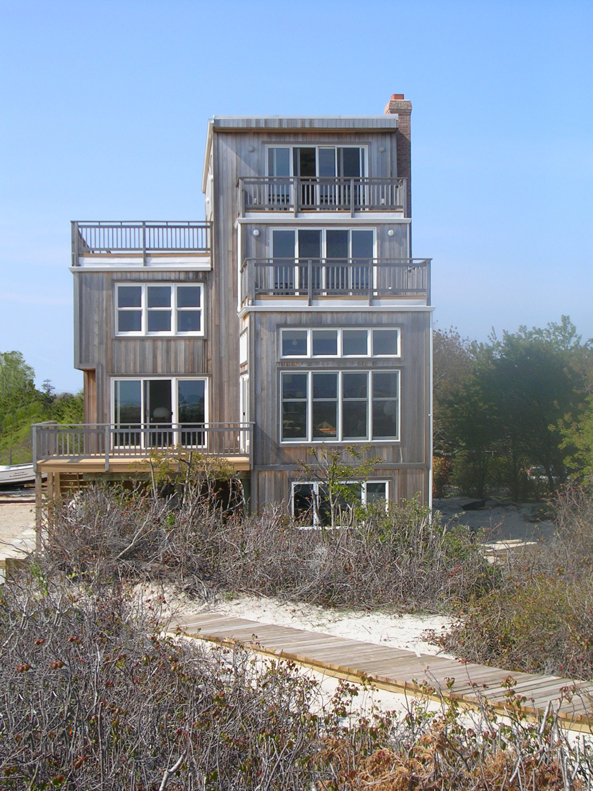 Oak Beach Road, Oak Beach, NY Jeffrey Kamen Architect