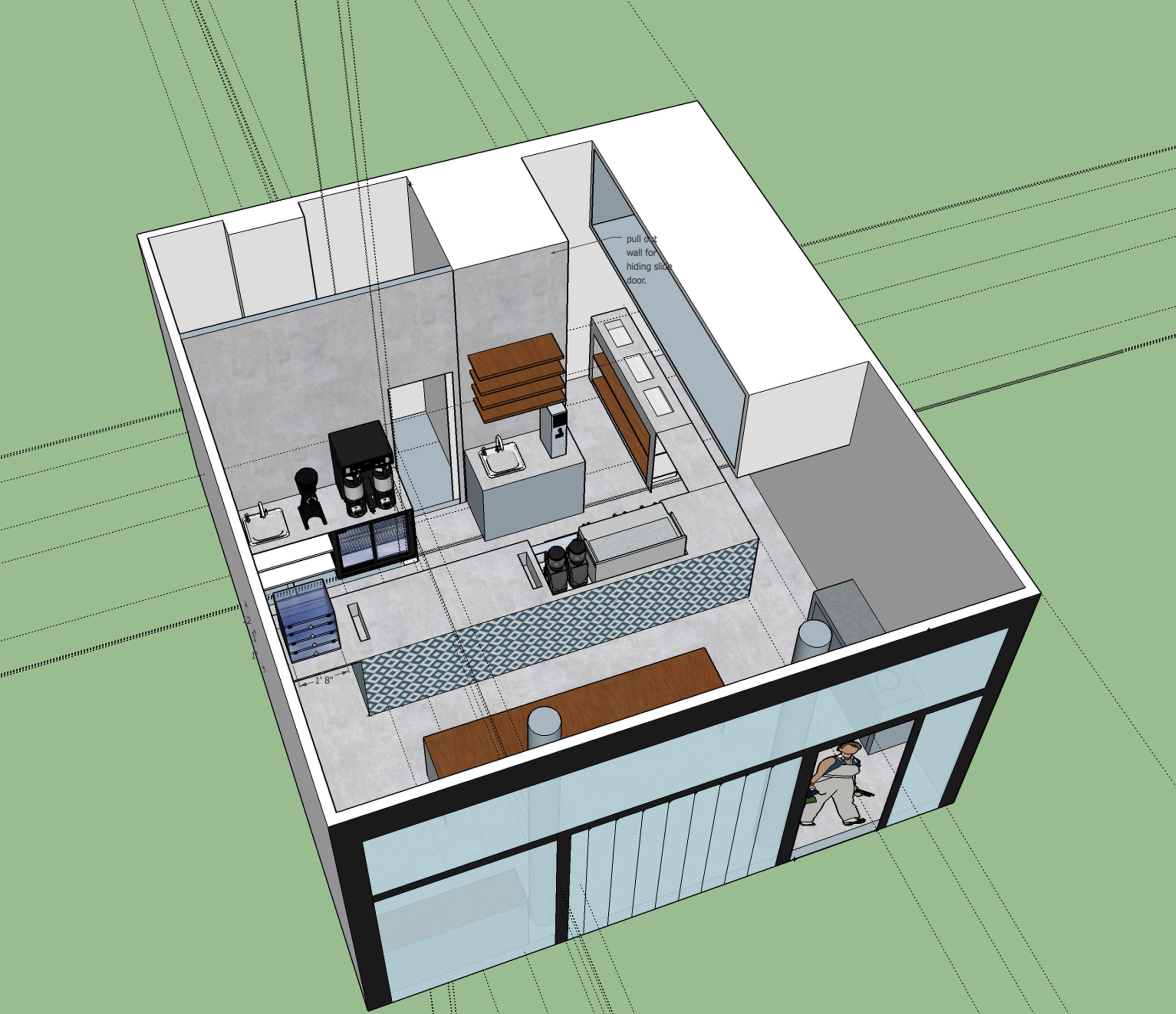 Birch Coffee, New York, NY Jeffrey Kamen Architect