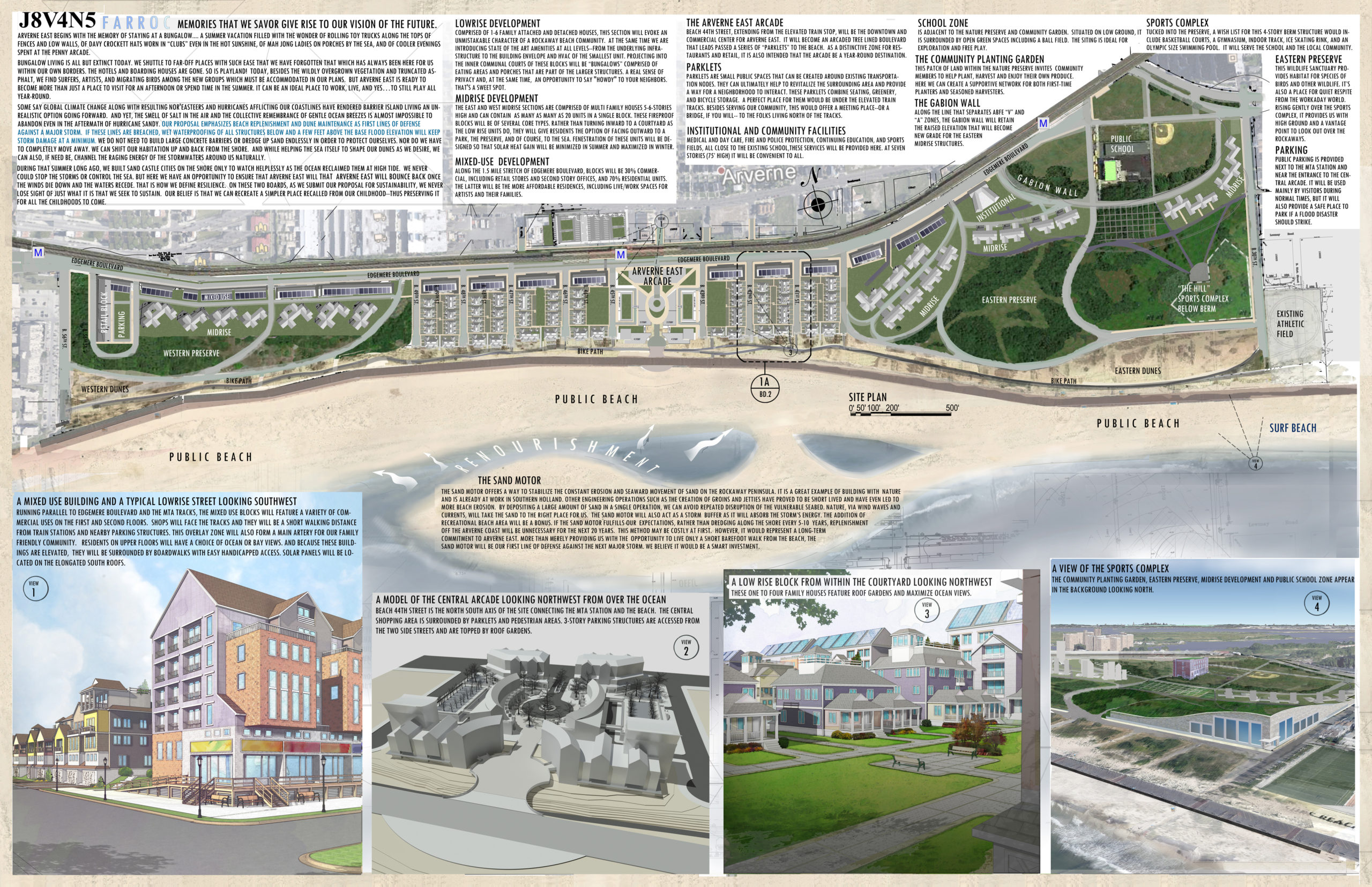 Far Rockaway Competion - Jeffrey Kamen Architect